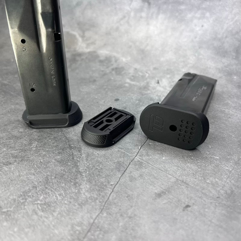 AXL-Hybrid Aluminum basepad for P365 12 round OEM/MagGuts Spring