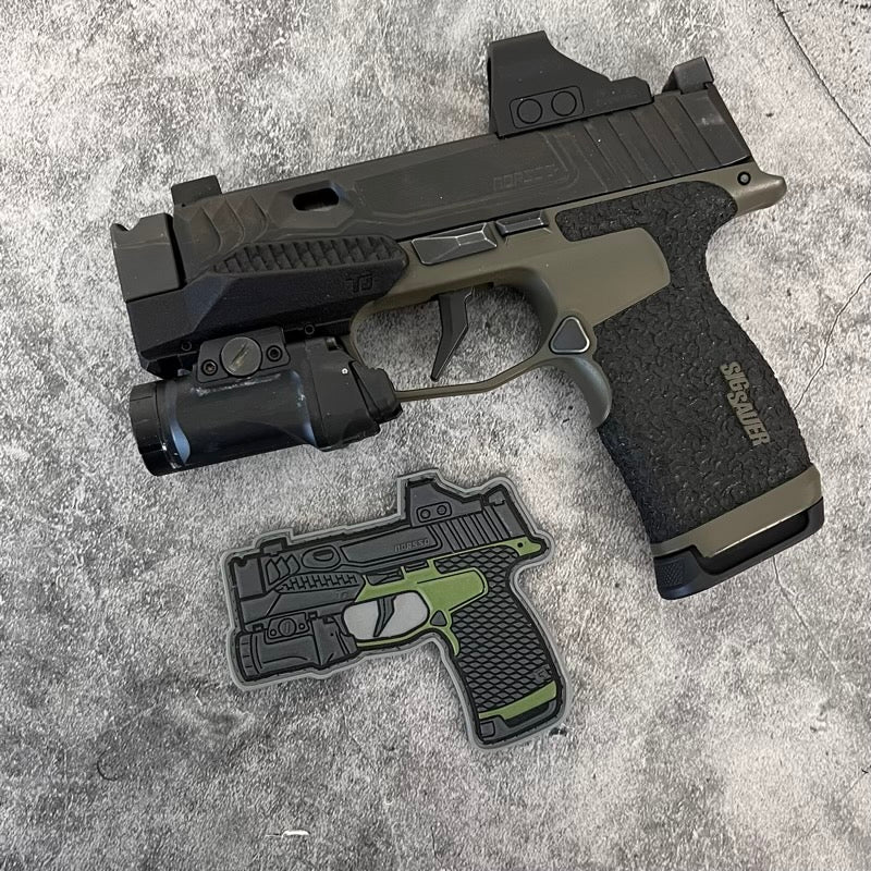 Patch of the Sig Sauer P365 TD pistol
