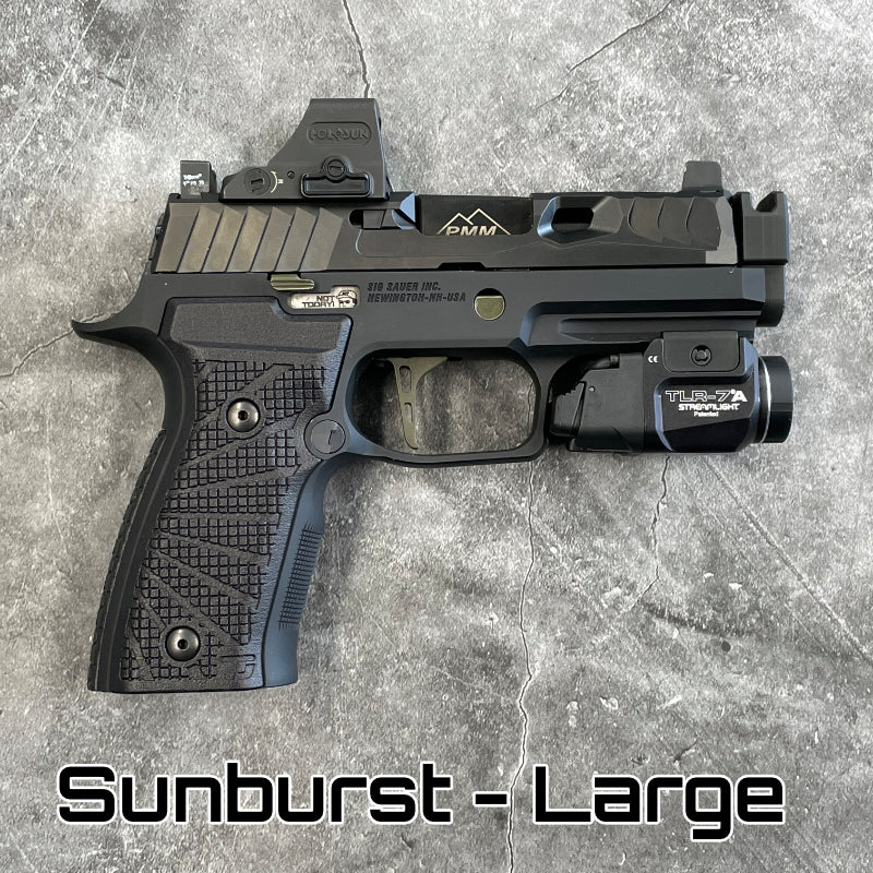 Textured Grip Scales for P320 AXG