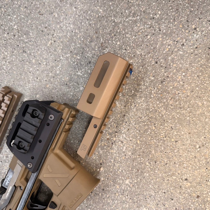 LORA - Lower Rail for Flux Raider