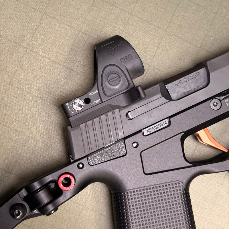 Optic Riser w/Charging Handle
