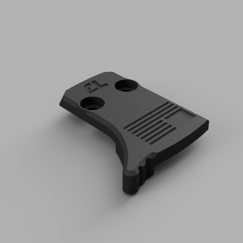 Slide Plate Charging Handle