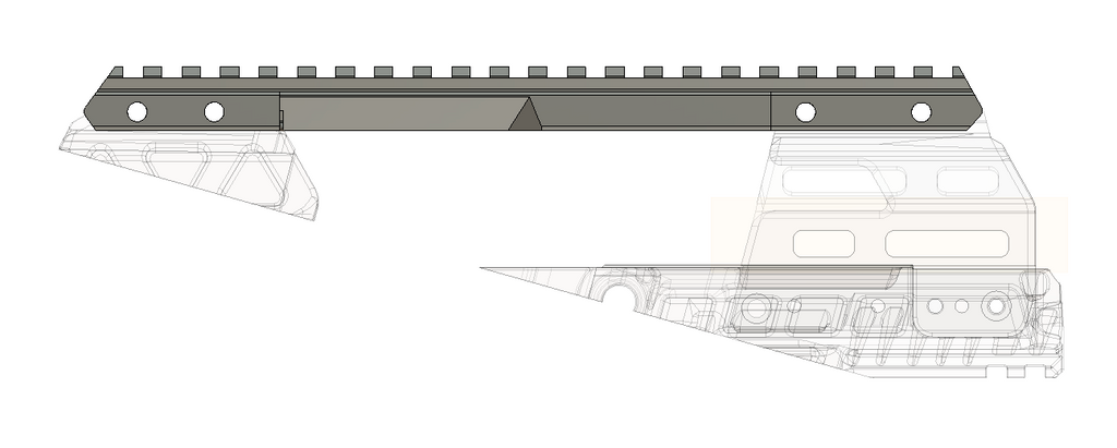 1913 Top Rail for Forward Halo Raider320