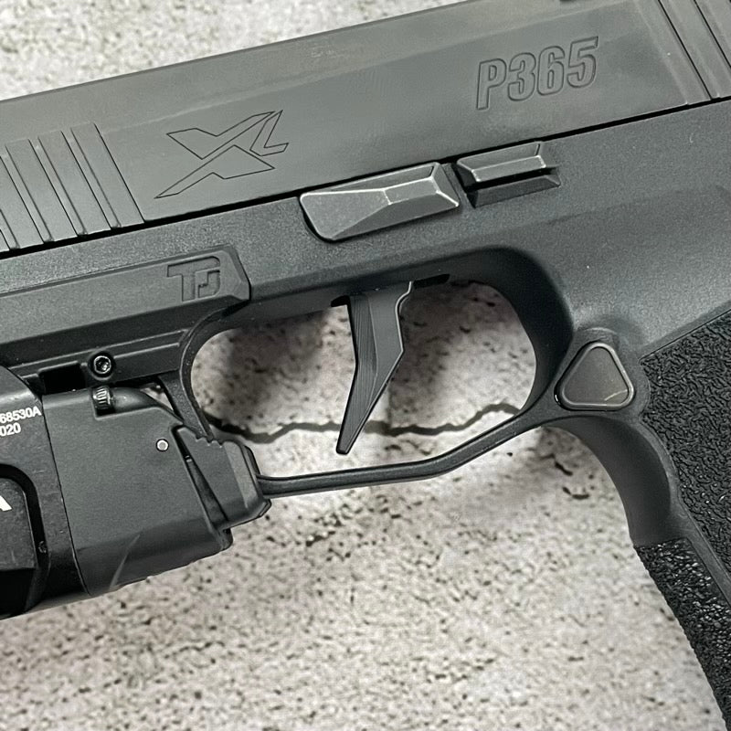 Enhanced Dual Flat Faced Trigger for Sig Sauer P365/XL/X/SAS is