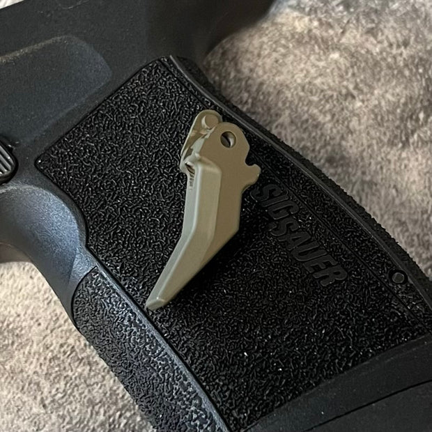 Enhanced Dual Flat Faced Trigger for Sig Sauer P365/XL/X/SAS is